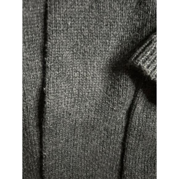 J Jill Nordic Fair Isle Wool Blend Long Cardigan Small Cozy Boho Winter - Picture 2 of 10